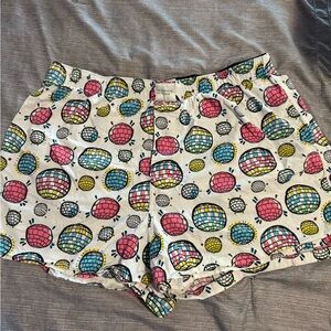 Colorful Patterned Women's Shorts